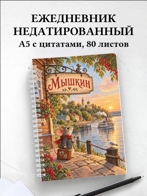 Ежедневник недатированный Мышкин