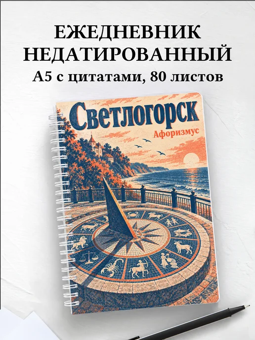 Ежедневник недатированный Светлогорск