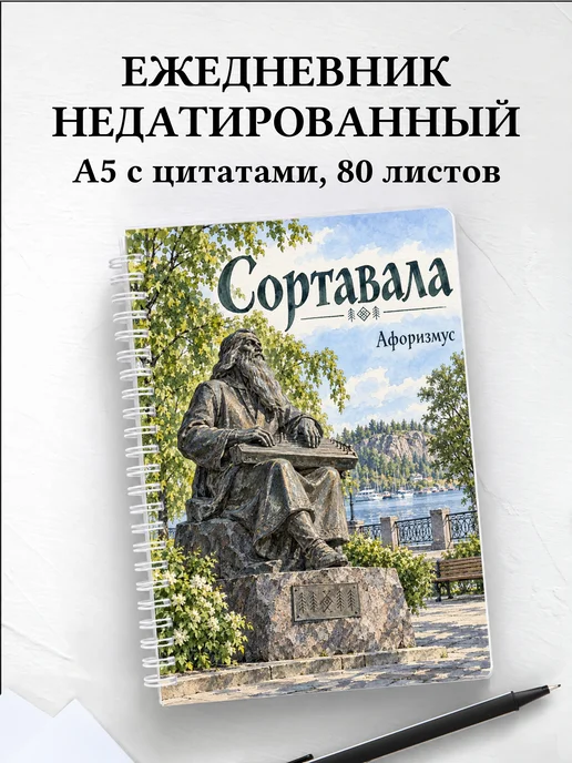 Ежедневник недатированный Сортавала