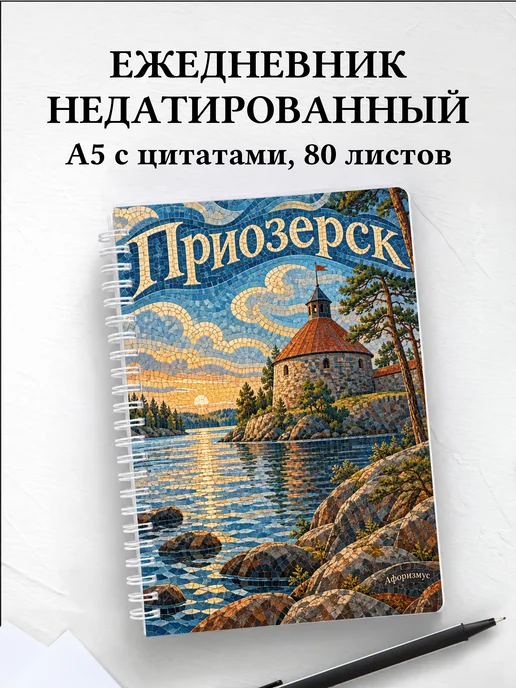 Ежедневник недатированный Приозерск