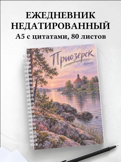 Ежедневник недатированный Приозерск