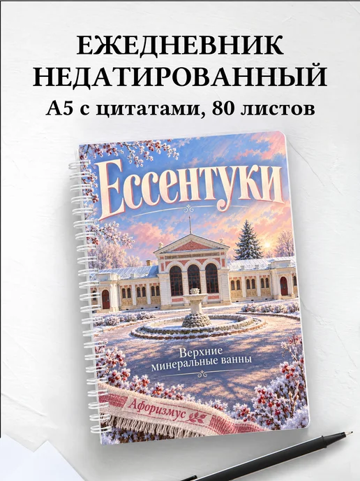 Ежедневник недатированный Ессентуки