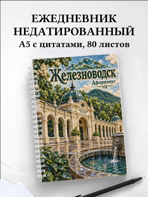 Ежедневник недатированный Железноводск