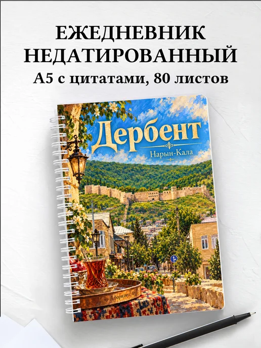 Ежедневник недатированный Дербент