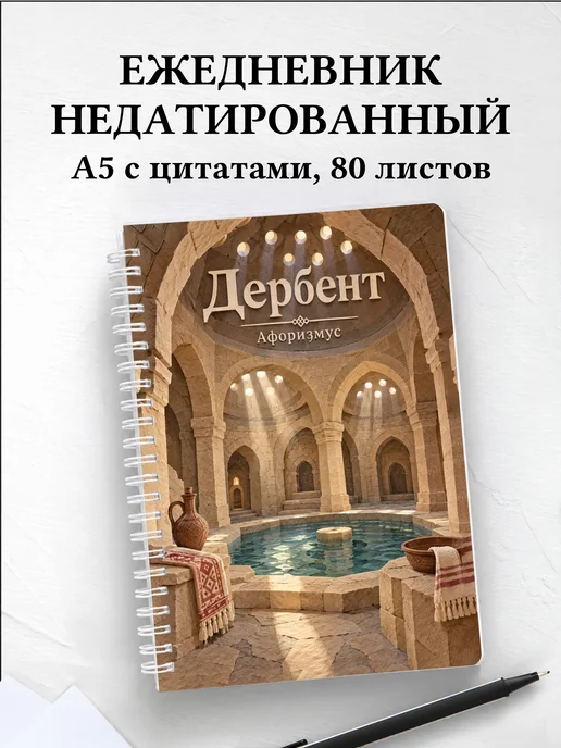 Ежедневник недатированный Дербент