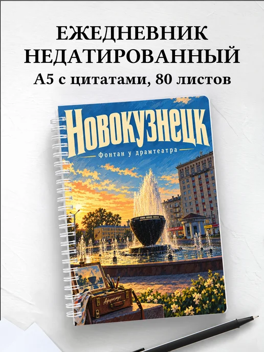 Ежедневник недатированный Новокузнецк