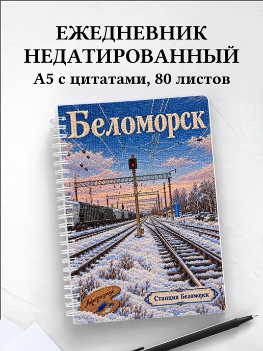 Ежедневник недатированный Беломорск