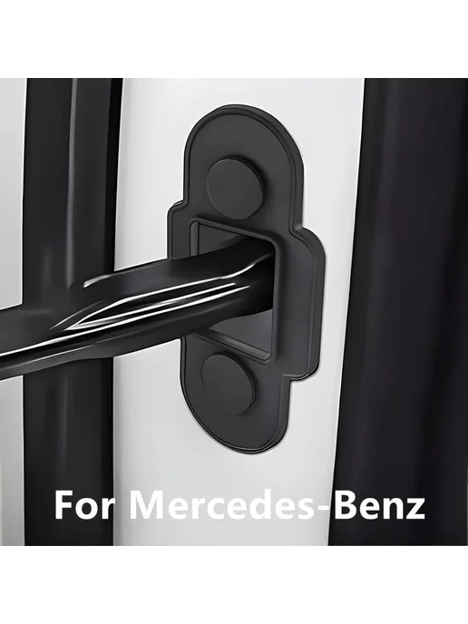 Нет бренда Силиконовая Защитная Накладка На Замок Двери Для Mercedes-Be, вариант, фото 2