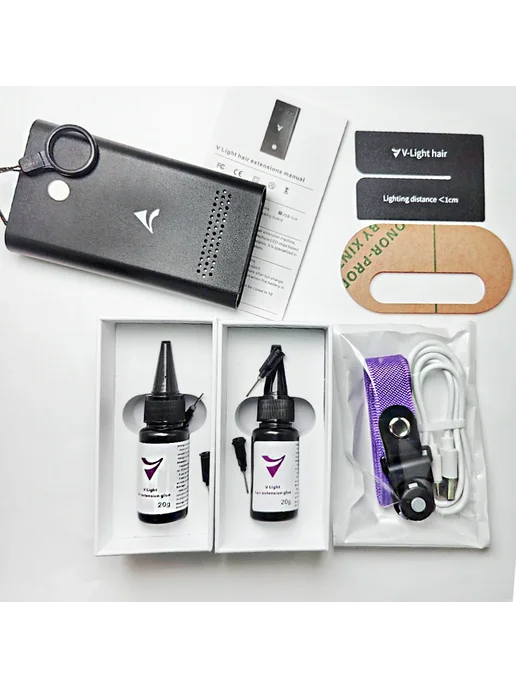 Нет бренда Набор для наращивания волос V-Light Technology, вариант, фото 3