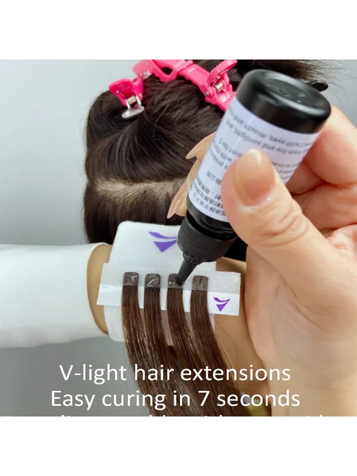 Нет бренда Набор для наращивания волос V-Light Technology, вариант, фото 5
