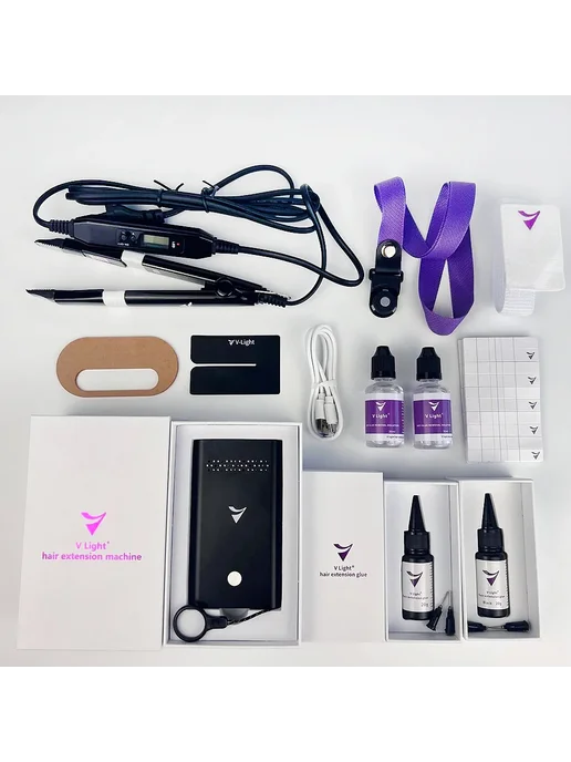 Нет бренда Набор для наращивания волос V-Light Technology, вариант, фото 6