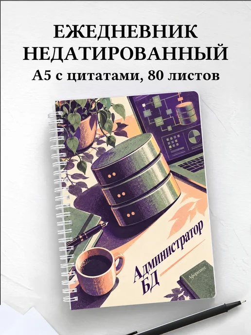 Ежедневник недатированный администратора БД