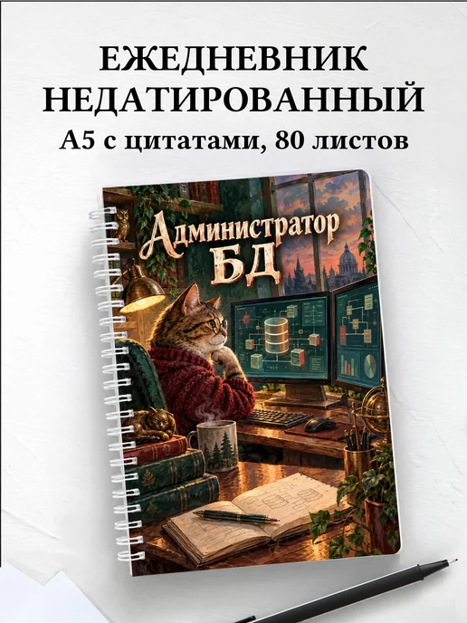 Ежедневник недатированный администратора БД