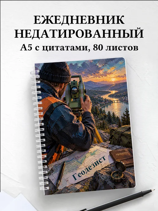 Ежедневник недатированный геодезиста