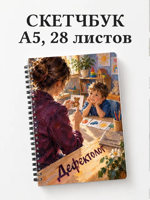 Скетчбук дефектолога