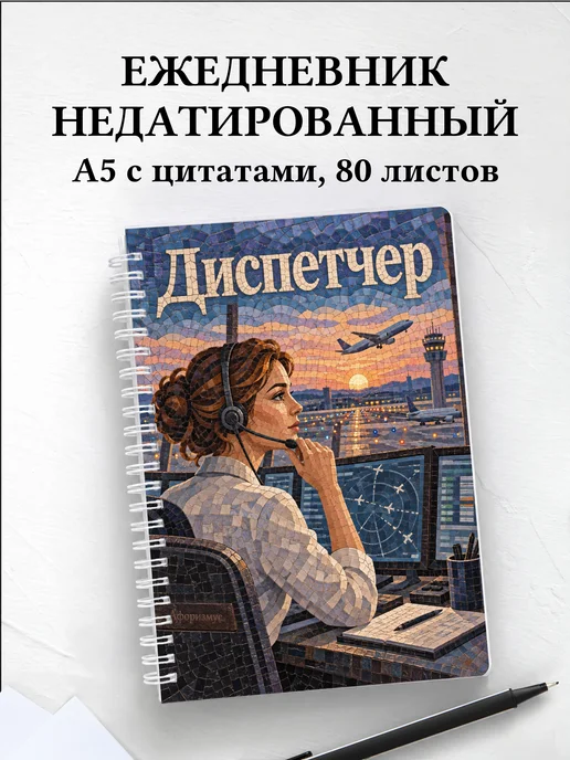 Ежедневник недатированный диспетчера