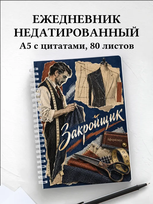 Ежедневник недатированный закройщика