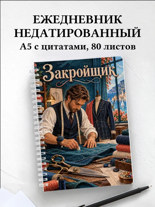 Ежедневник недатированный закройщика