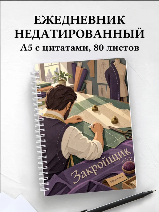Ежедневник недатированный закройщика