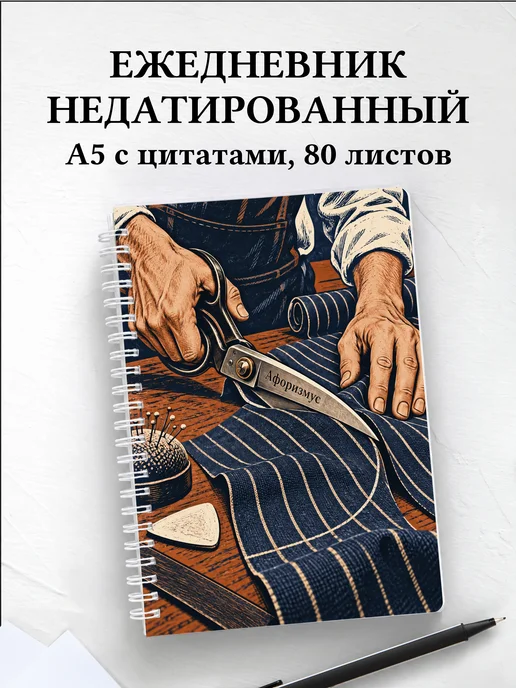 Ежедневник недатированный закройщика