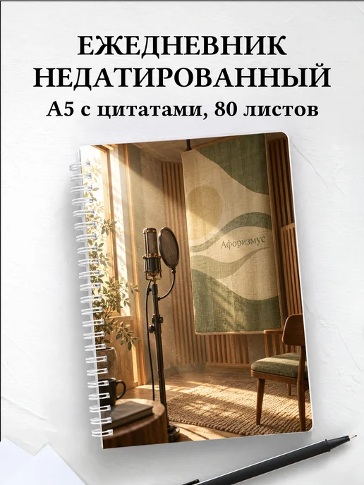 Ежедневник недатированный звукорежиссёра