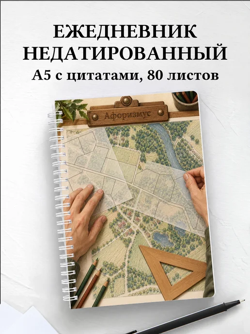Ежедневник недатированный кадастрового инженера