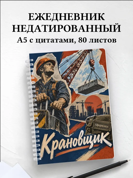 Ежедневник недатированный крановщика