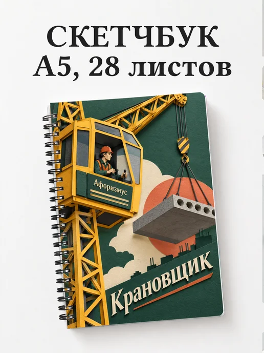 Скетчбук крановщика