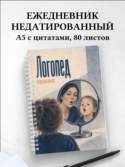 Ежедневник недатированный логопеда