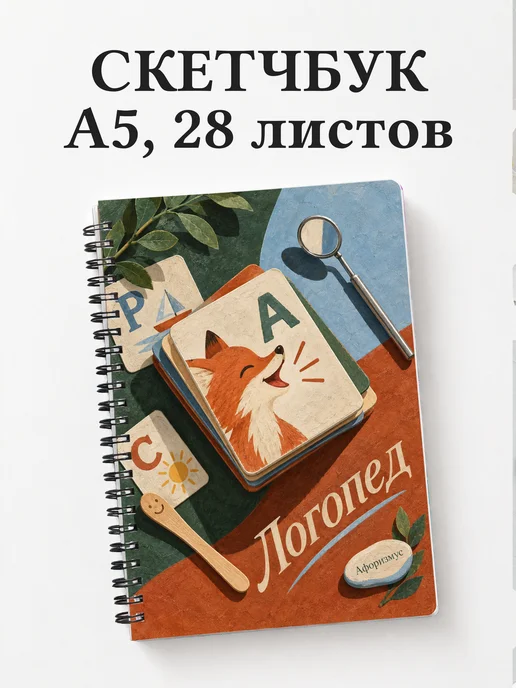 Скетчбук логопеда