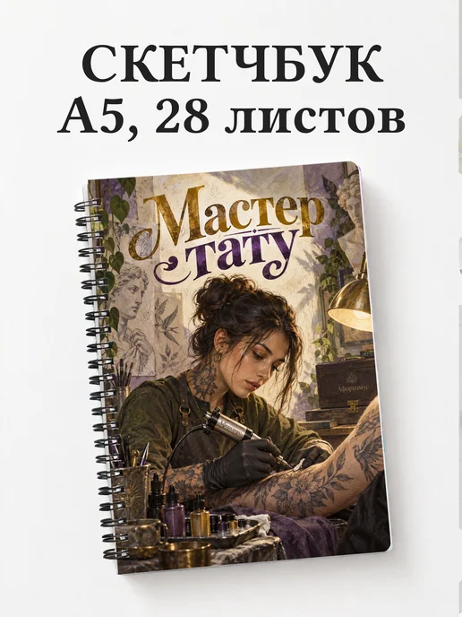 Скетчбук мастера тату