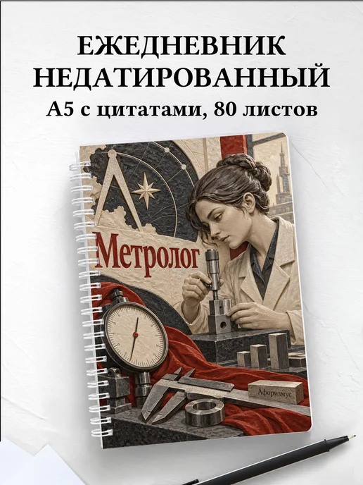 Ежедневник недатированный метролога