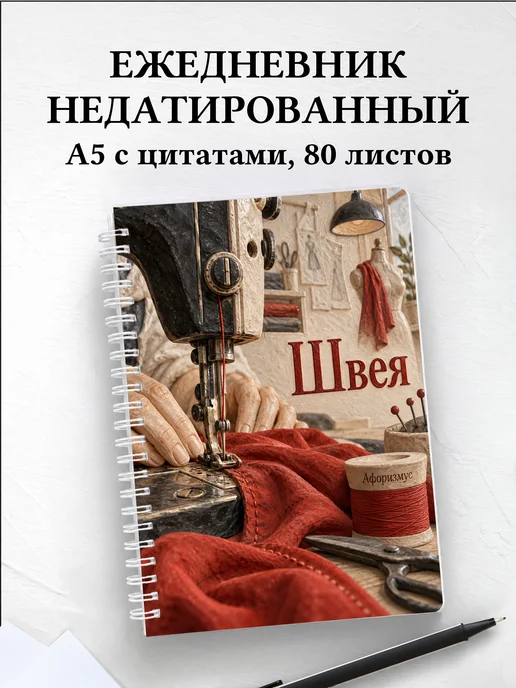 Ежедневник недатированный швеи