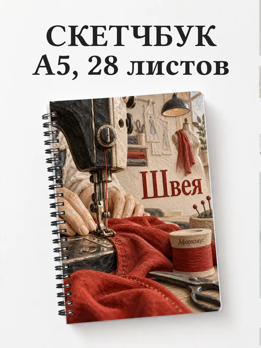 Скетчбук швеи