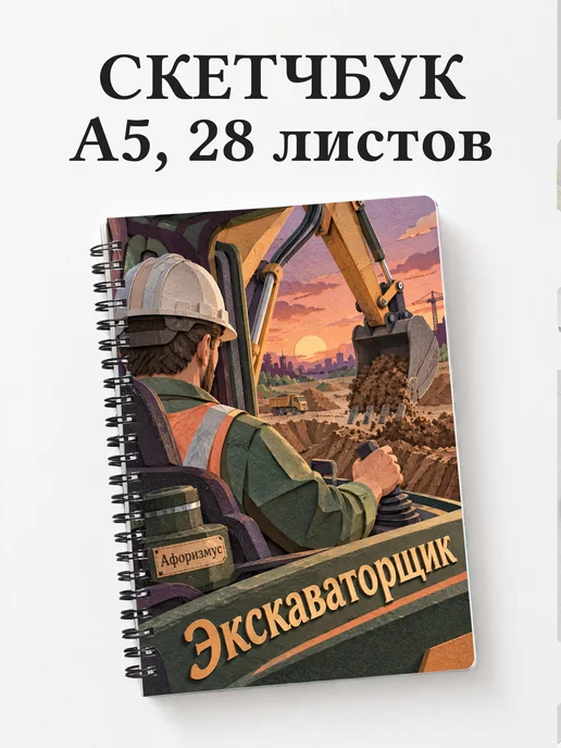 Скетчбук экскаваторщика