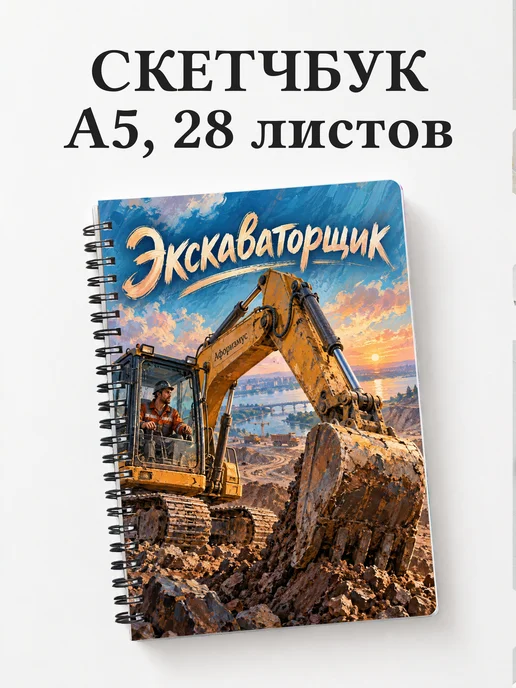 Скетчбук экскаваторщика