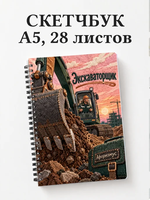 Скетчбук экскаваторщика