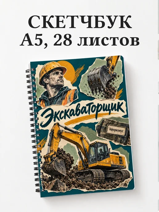 Скетчбук экскаваторщика