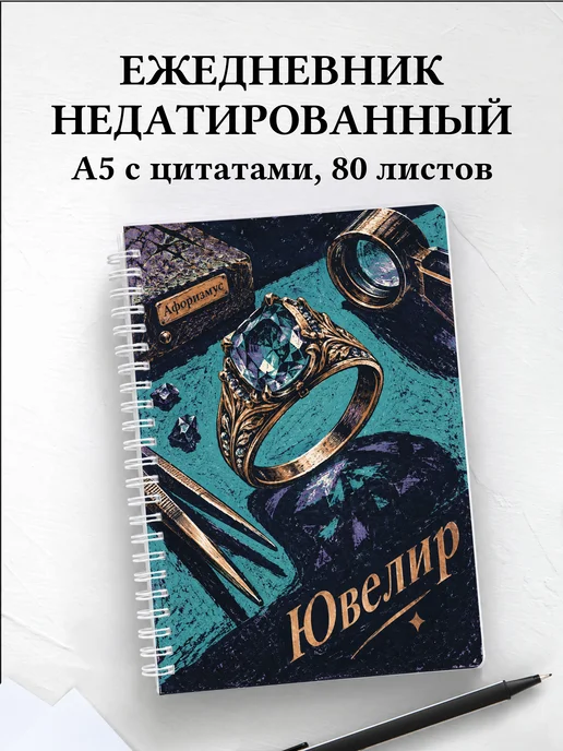 Ежедневник недатированный ювелира