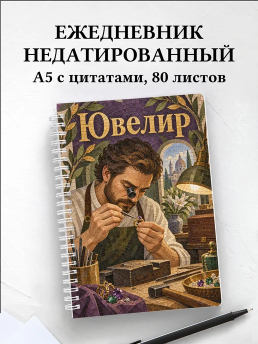 Ежедневник недатированный ювелира