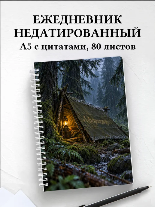 Ежедневник недатированный Бушкрафт