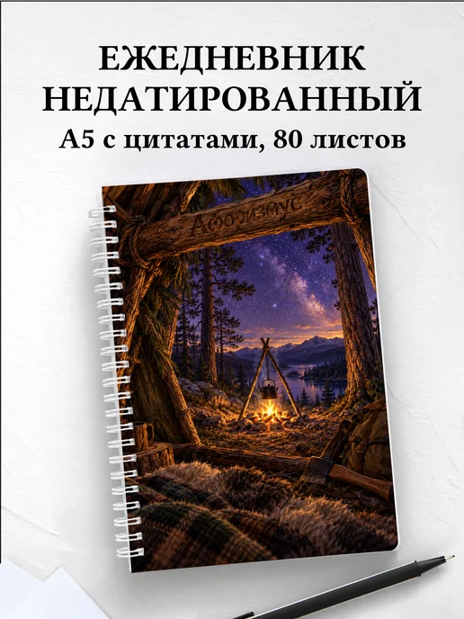 Ежедневник недатированный Бушкрафт