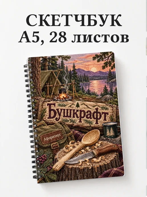 Скетчбук Бушкрафт
