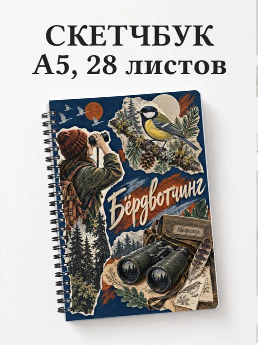 Скетчбук Бёрдвотчинг
