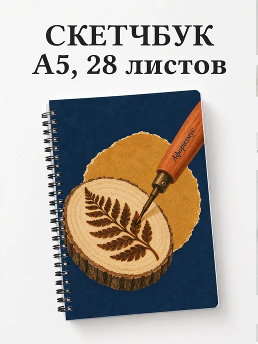 Скетчбук Выжигание