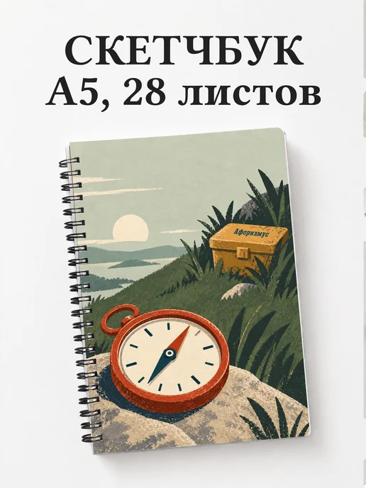 Скетчбук Геокэшинг