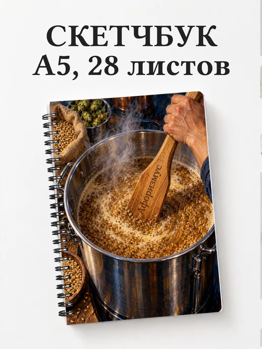 Скетчбук Домашнее пивоварение
