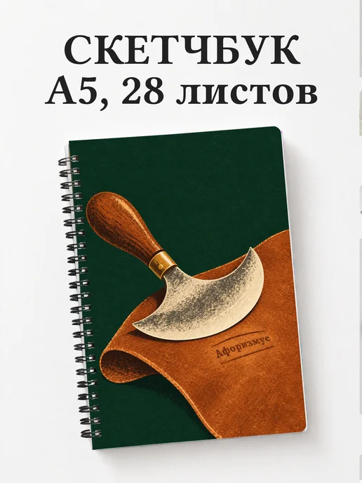 Скетчбук Кожевенное дело