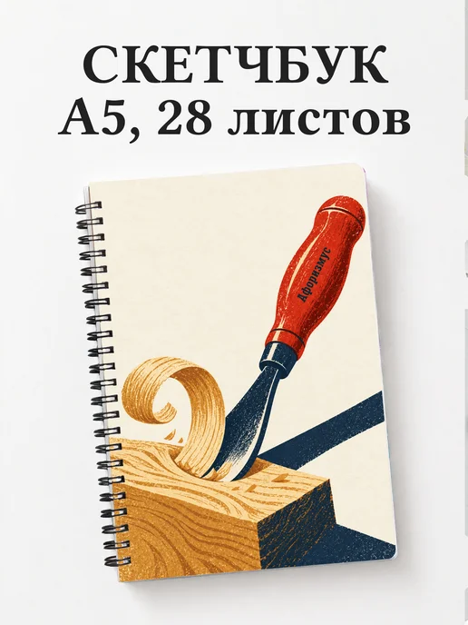 Скетчбук Резьба по дереву
