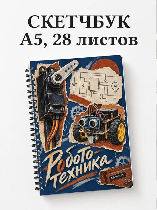 Скетчбук Робототехника